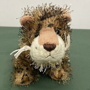 Ganz Webkinz Lil Kinz Leopard Plush Animal Fuzzy Eyelash Brown No Code HS031